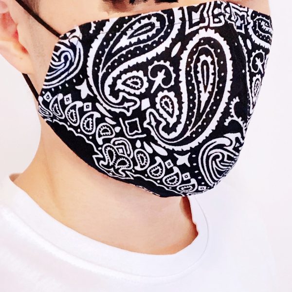 Bandana Print Mask hip-pop 腰果花布口罩