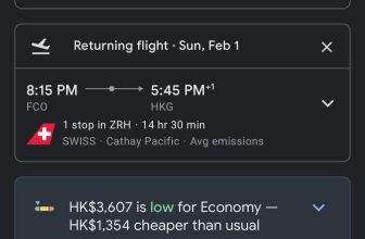 瑞士航空 新年後快閃羅馬 $3,607起！