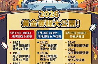 【七欖懶人包】HK7s 殺入啟德體育園！🏉 2026 必睇賽程表大整合