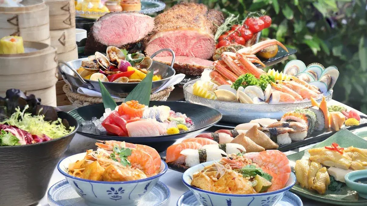 港麗酒店 Conrad 自助午餐