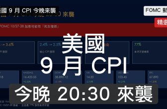 V12 cover 美國 CPI 今晚