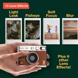 Fujifilm Instax Mini EVO Amazon 折扣 US$199.95 (14% off) — Brown/Black 同價，今年最低水位