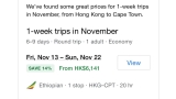 永安旅遊 HKG ➝ 開普敦 CPT 1 星期來回 HK$6,069 起｜Nov 13-22 慳 14% + Visa 卡優惠